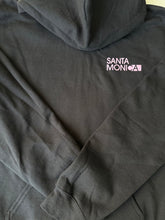 Black & Soft Pink Pullover Checkered Hoodie