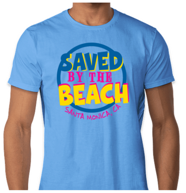Saved by the Beach Sky Blue T- Shirt