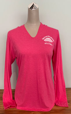 Spread Kindness Longsleeve Women's Pink T-shirt