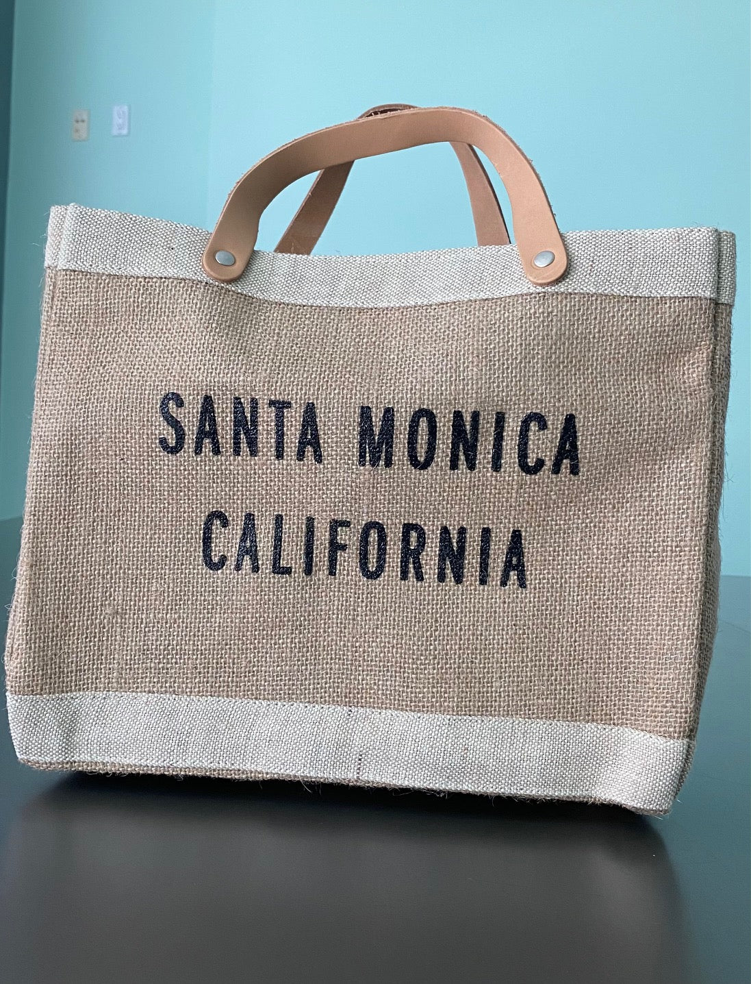 Santa Monica CA Apolis Tote Bag – Santa Monica Travel & Tourism